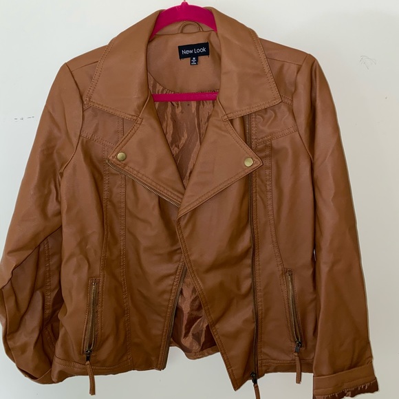 Brown Leather Jacket - Picture 1 of 3